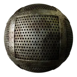 Metal Rivets Oiled Perforated