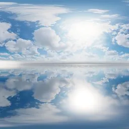 Bright Sky Reflection