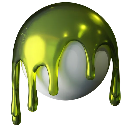 Procedural Pearl  Painted Plastic