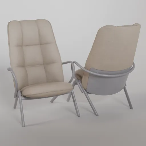 Cissy lounge High-Back Arco jasmin