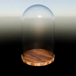 Decorative Glass Cover Storage