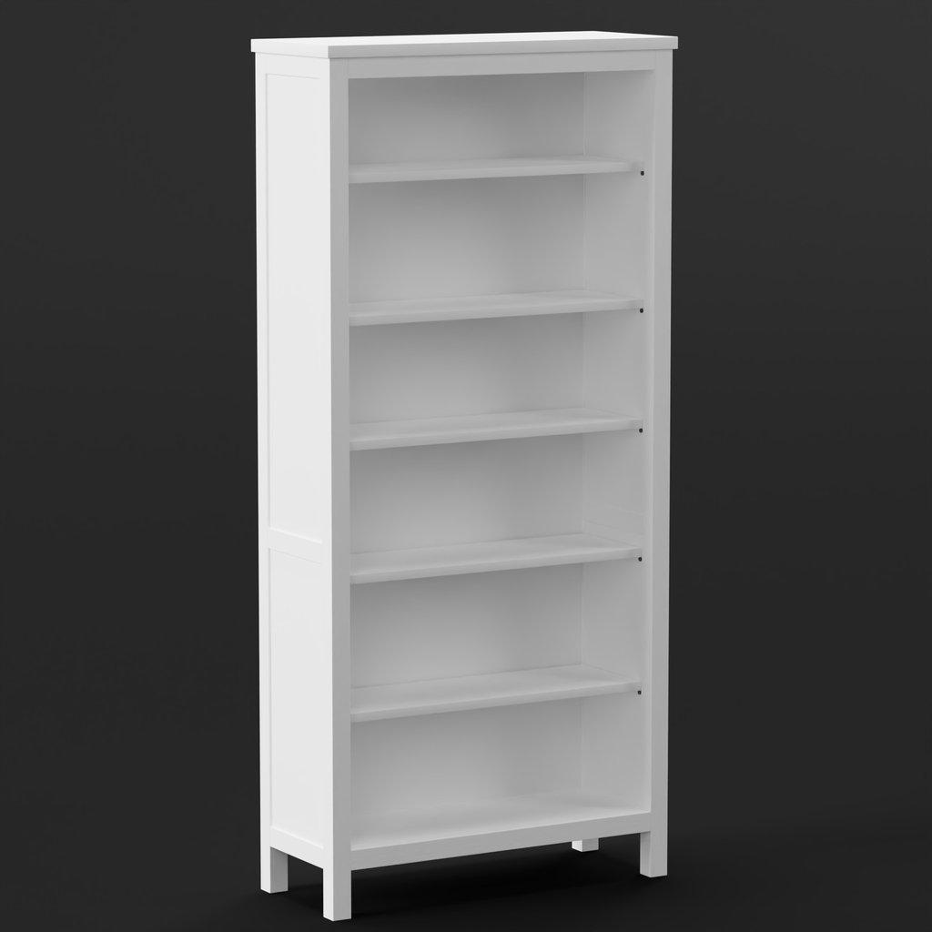 IKEA HEMNES Bookcase Bookcases models BlenderKit