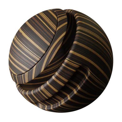 Zebrano Wood Veneer
