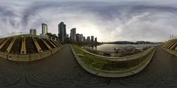 Downtown Urban City Buildings Day