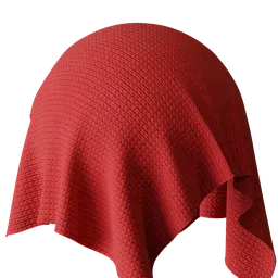Red wool