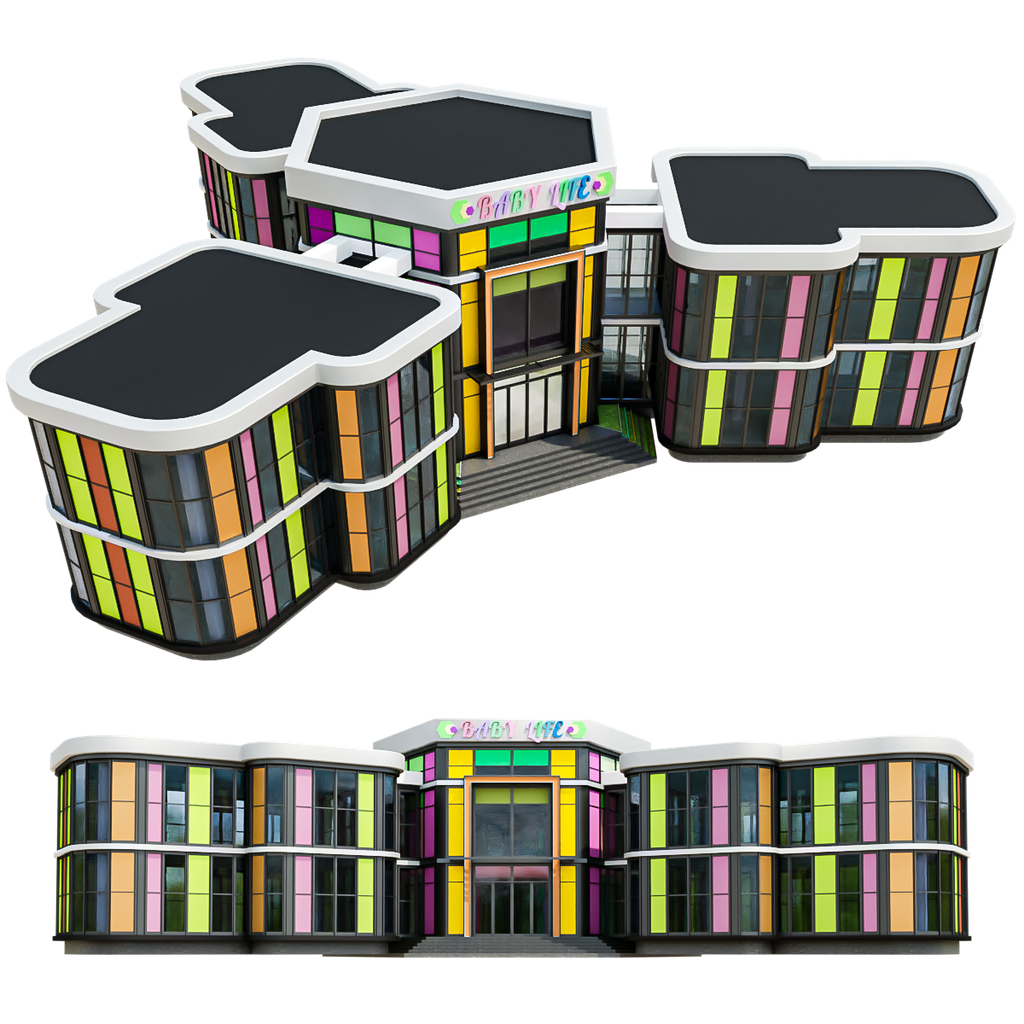 blenderkit-download-the-kindergarten-model