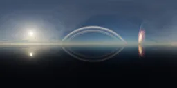 Sci-fi Planet Pure Sky