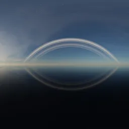 Sci-fi Planet Pure Sky