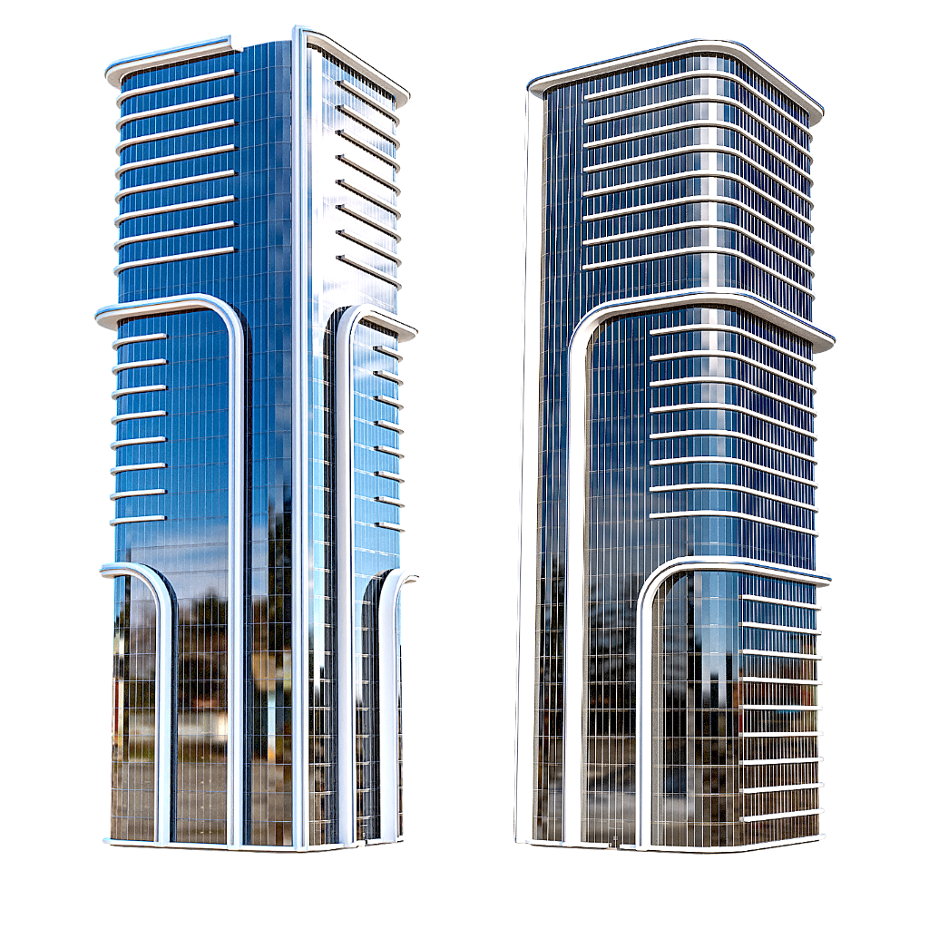 Residential Tower | Private models | BlenderKit