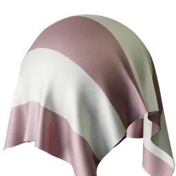 Stripe Pink Flat