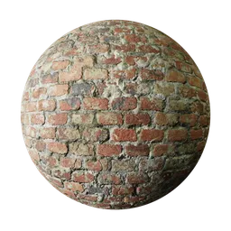 Eroded wall