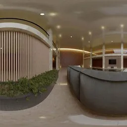 Modern Luxury Lobby Interior HDRI
