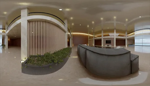 Modern Luxury Lobby Interior HDRI