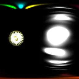 Hdr light black white studio