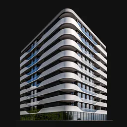 Modern Apartment Building