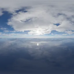 Aerial Mountain Landscape Sunny Day