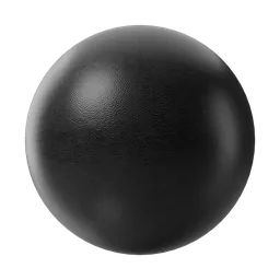 Full Grain Tumbled Black Leather