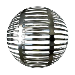 Slotted Hole Perforated Metal - Inline