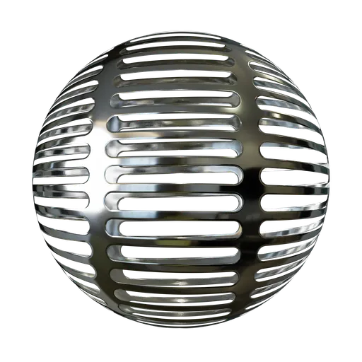 Slotted Hole Perforated Metal - Inline