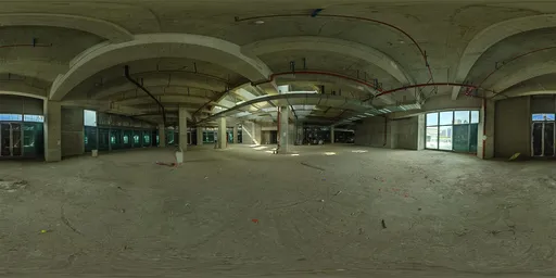 Daytime interior rough space