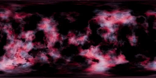 Nebula in Deep Dark Space