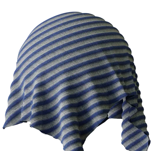 Fine woven Fabric with stripes