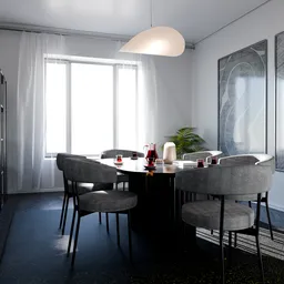 Modern Dining Room Interior