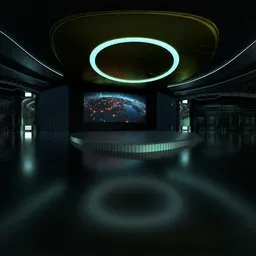 Futuristic Command Center