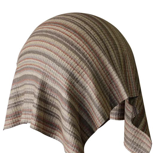 Stripe Brown Chenille