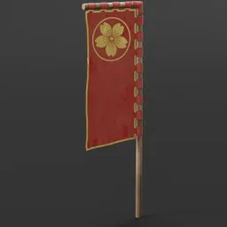 Japanese feudal flag