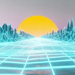 80's Style Animation Loop
