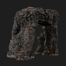 Rock Formation Modular Asset