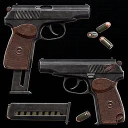 Makarov PM Soviet Semi-Auto Pistol