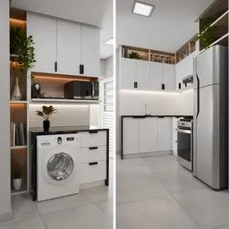 Compact kitchen