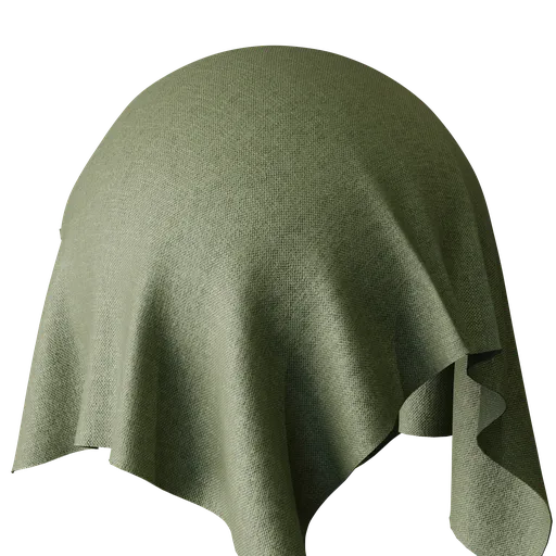 Plain Green Chenille