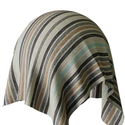 Stripe Brown Chenille