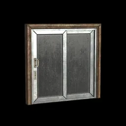 Glass Metal Door