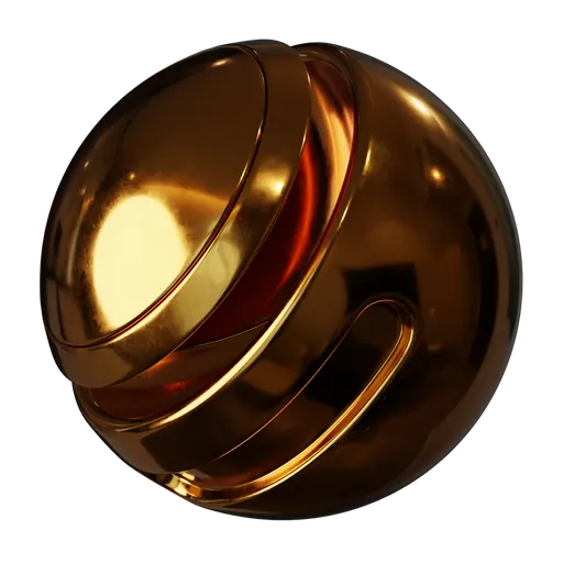 High-quality PBR smooth bronze texture for 3D modeling, showing subtle usage patina, ideal for realistic metal surfaces in Blender.