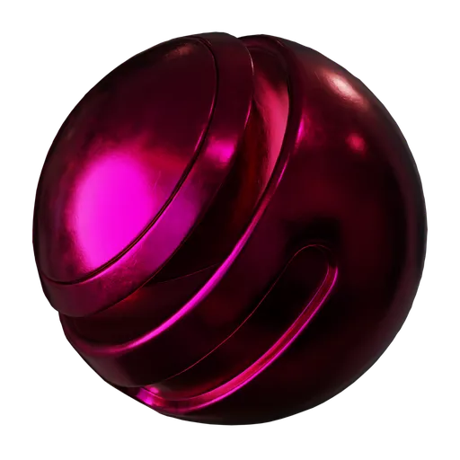 Polished Magenta Metal