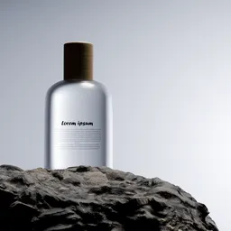 Minimalist Cosmetic Bottle