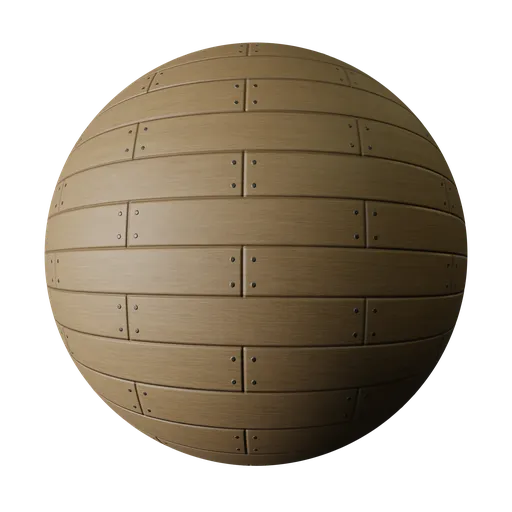 Wooden Board With Nails