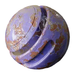 Demaged Metal Paint