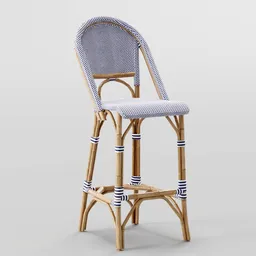 Rattan Bar & Counter Stool