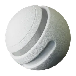 White Textured Plastic