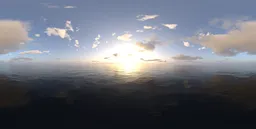 Sunset yellow light 16k