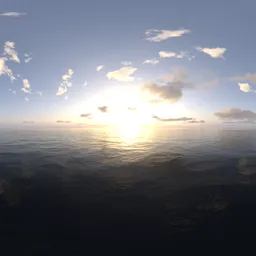 Sunset yellow light 16k