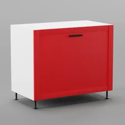 Kitchen lower cabinet 100cm (1 door)