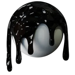 High-quality PBR cola liquid material for 3D rendering in Blender, featuring a glossy, carbonated appearance.