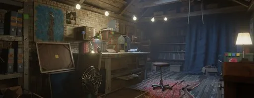 Childhood attic