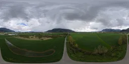 Stormy Rain Clouds Sky Farm
